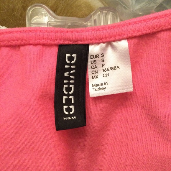 Divided Pretty Please Pink Crop Top - Picture 3 of 3